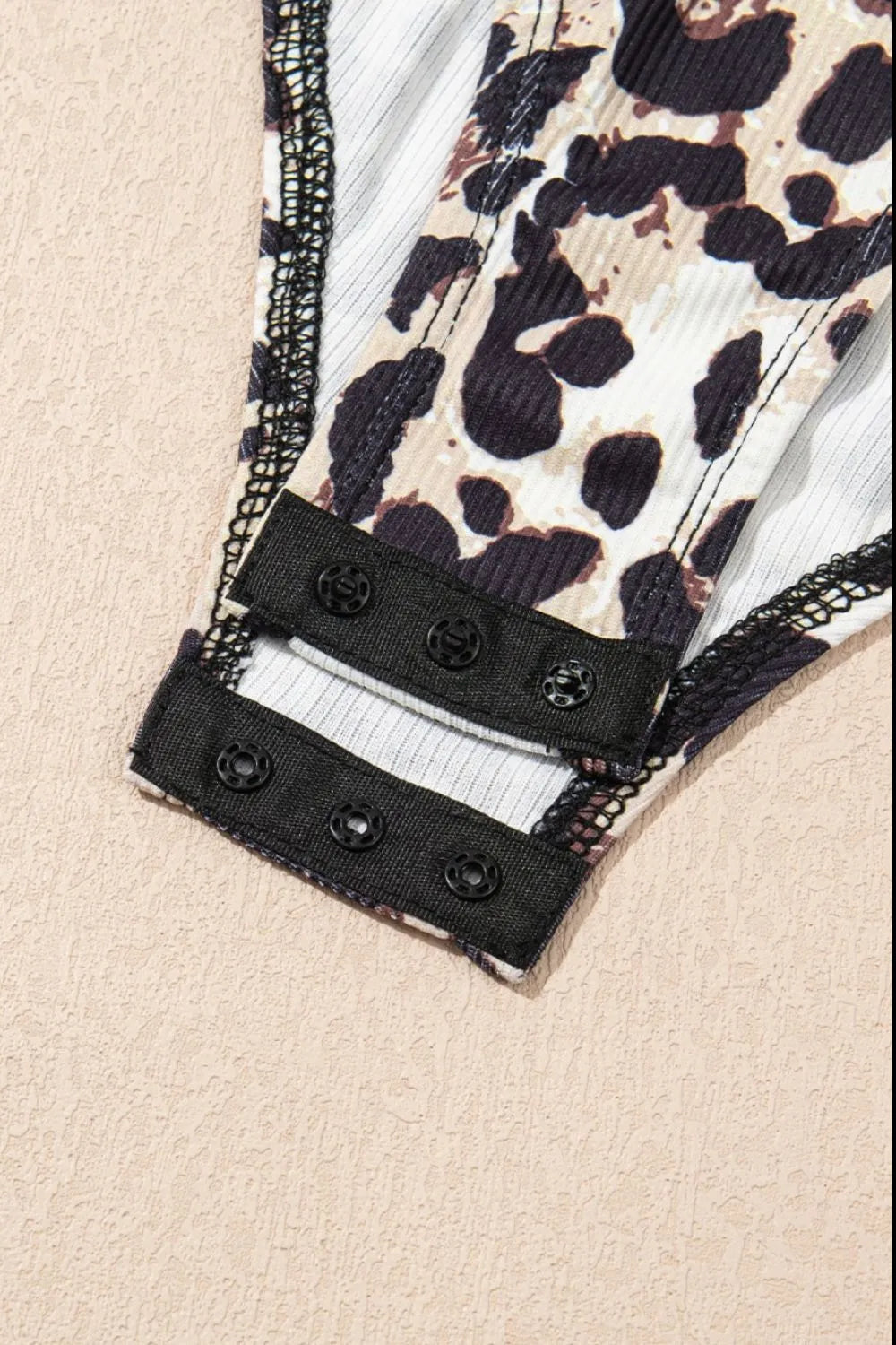 Trendsi Leopard Sleeveless Bodysuit