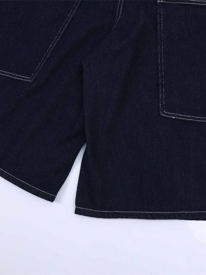 Men's Wash Cargo Denim Shorts Easy Apparels