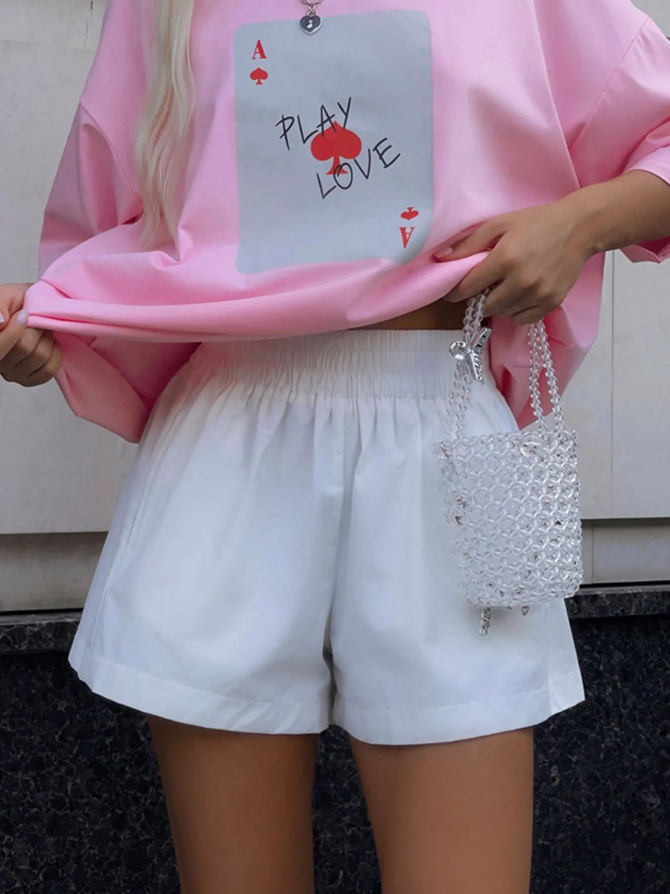 Trendsi Graphic Round Neck Half Sleeve T-Shirt