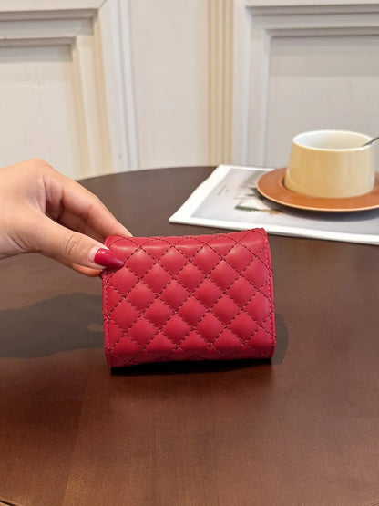 PU Leather Solid Color Wallet Easy Apparels