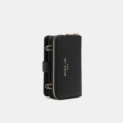 Nicole Lee USA 2 Piece Phone Case Crossbody Wallet Easy Apparels