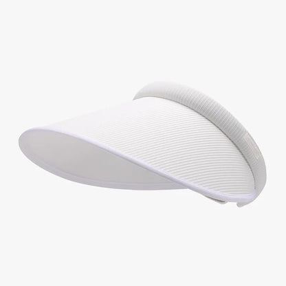 Wide Brim PVC Sun Hat White One Size Easy Apparels