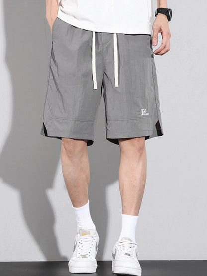 Men's Plus Size Drawstring Basketball Shorts with Side Pockets Easy Apparels