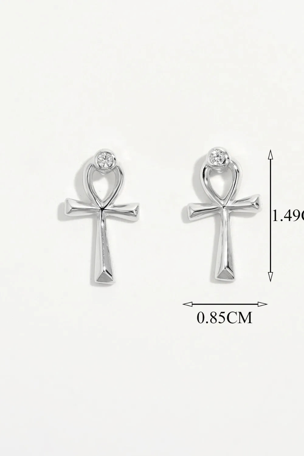 925 Sterling Silver Inland Zircon Earrings Easy Apparels
