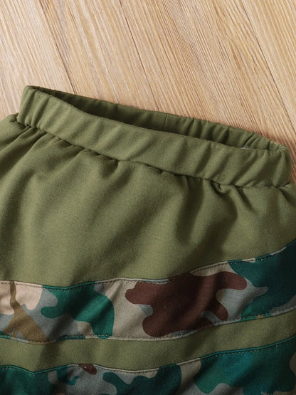 Children's Camouflage Top and Pants Set Easy Apparels