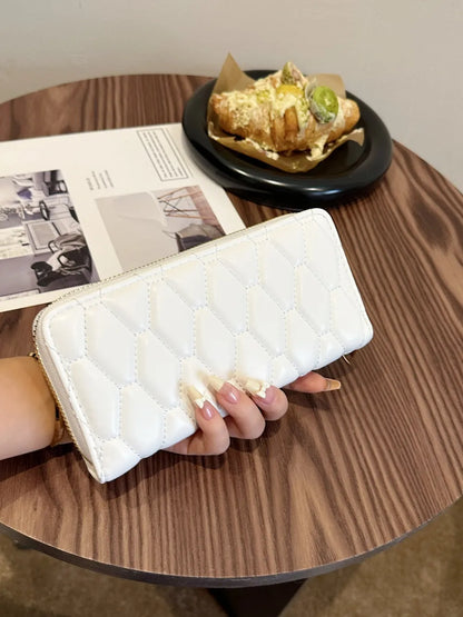 PU Leather Solid Color Wallet Easy Apparels