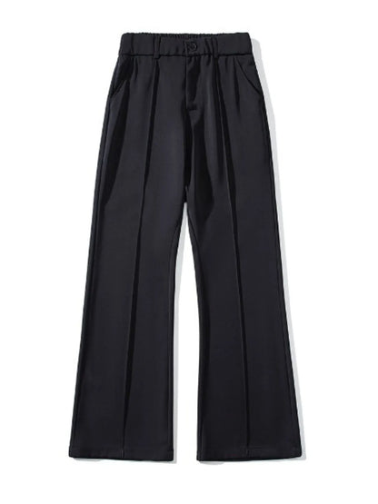 Men's Full Size High-Waisted Wide-Leg Pants Plus Size Easy Apparels