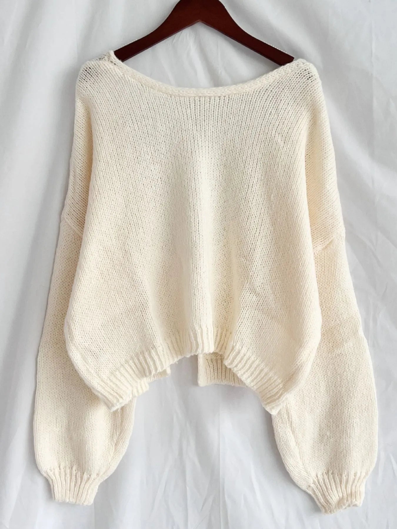 Tied Drop Shoulder Cardigan Easy Apparels