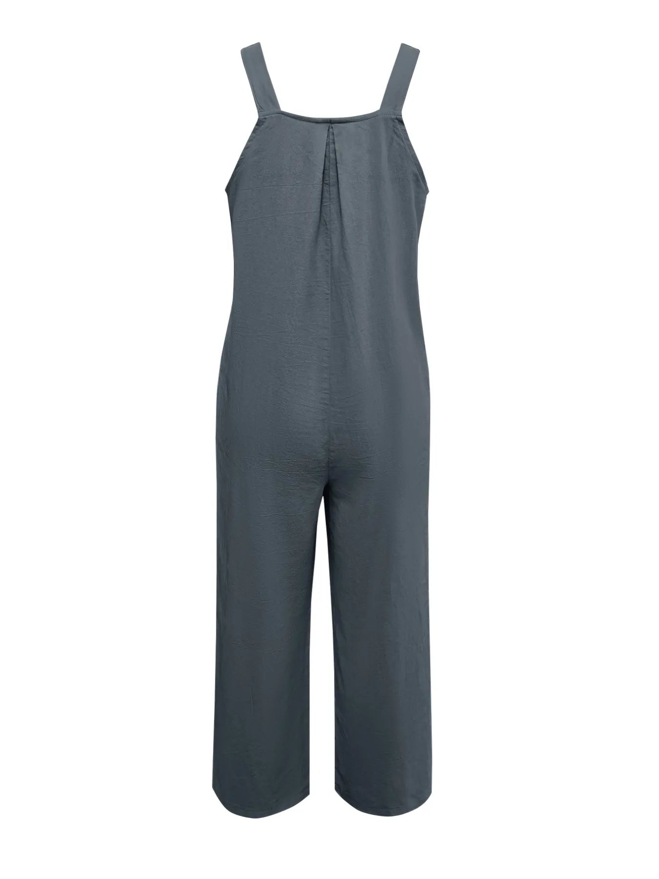 Floral Embroidered Wide Leg Jumpsuit Easy Apparels