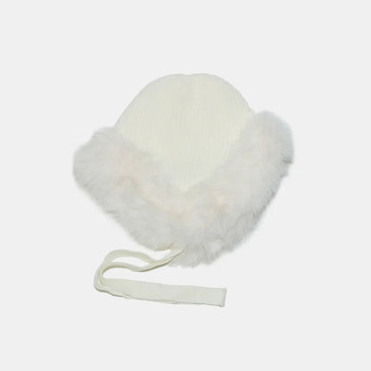 Thermal Tied Fuzzy Winter Hat Easy Apparels