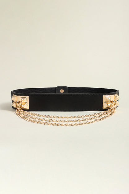 Elastic Belt with Chain Easy Apparels