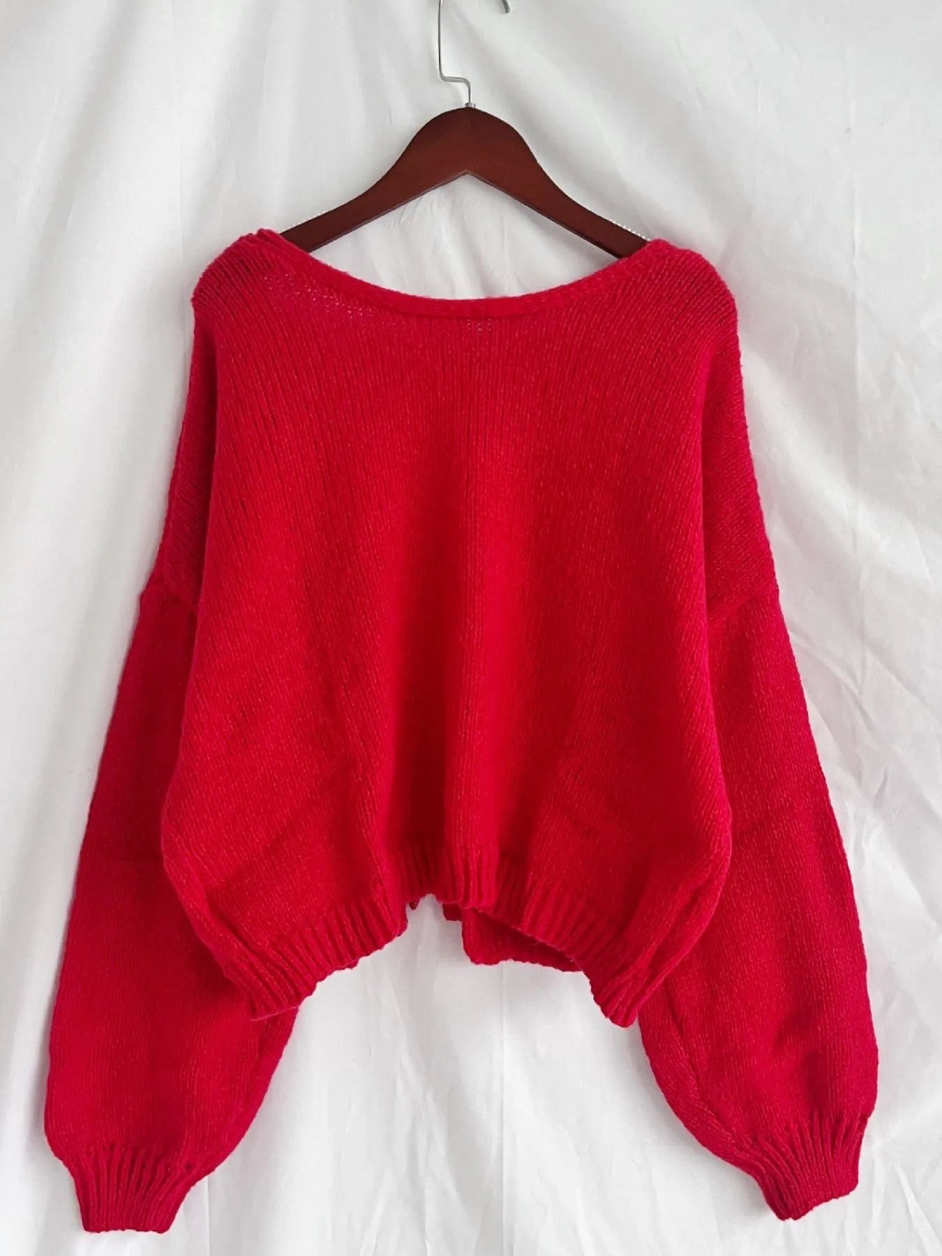 Tied Drop Shoulder Cardigan Easy Apparels