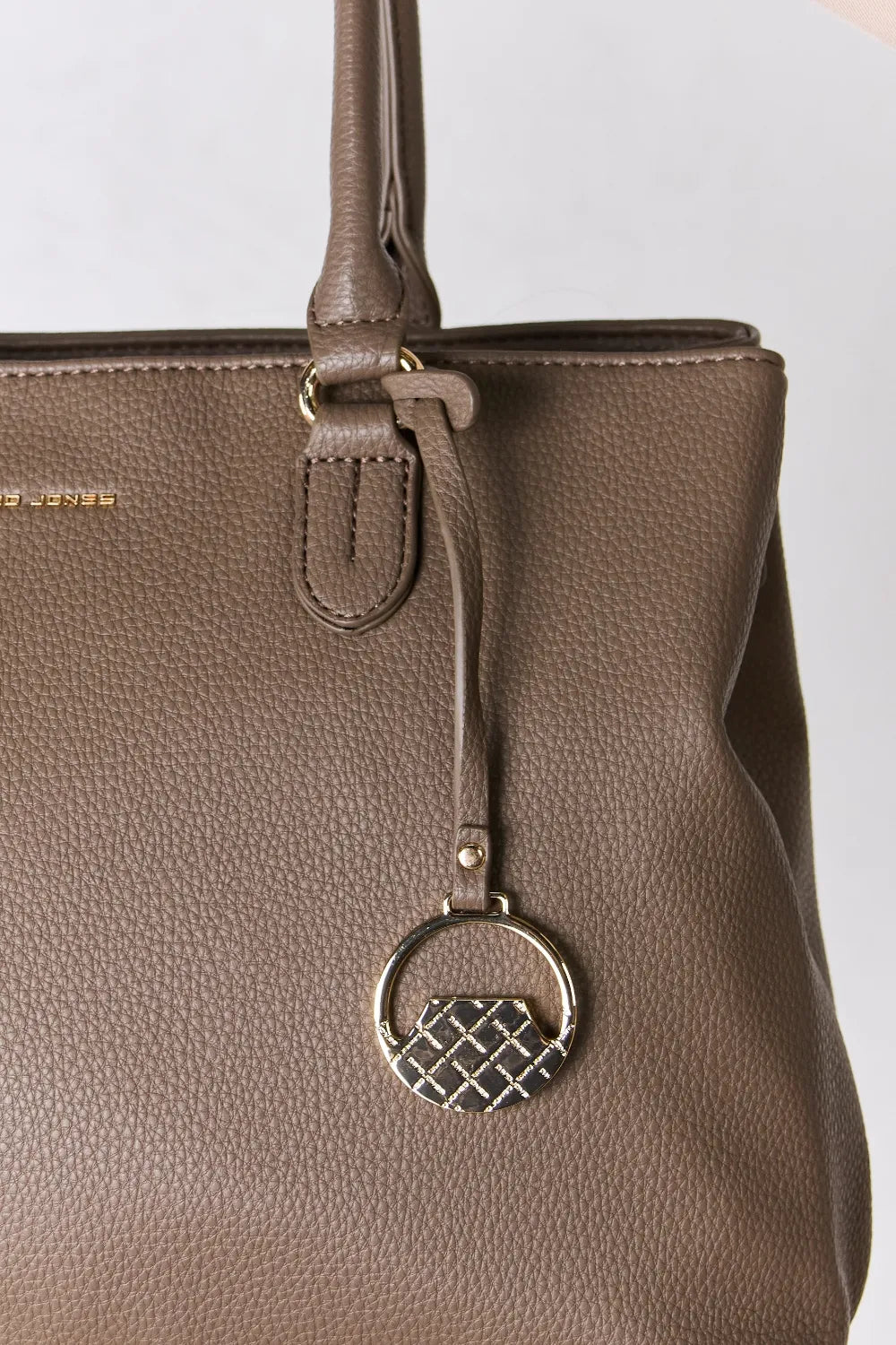David Jones Structured Leather Handbag Easy Apparels