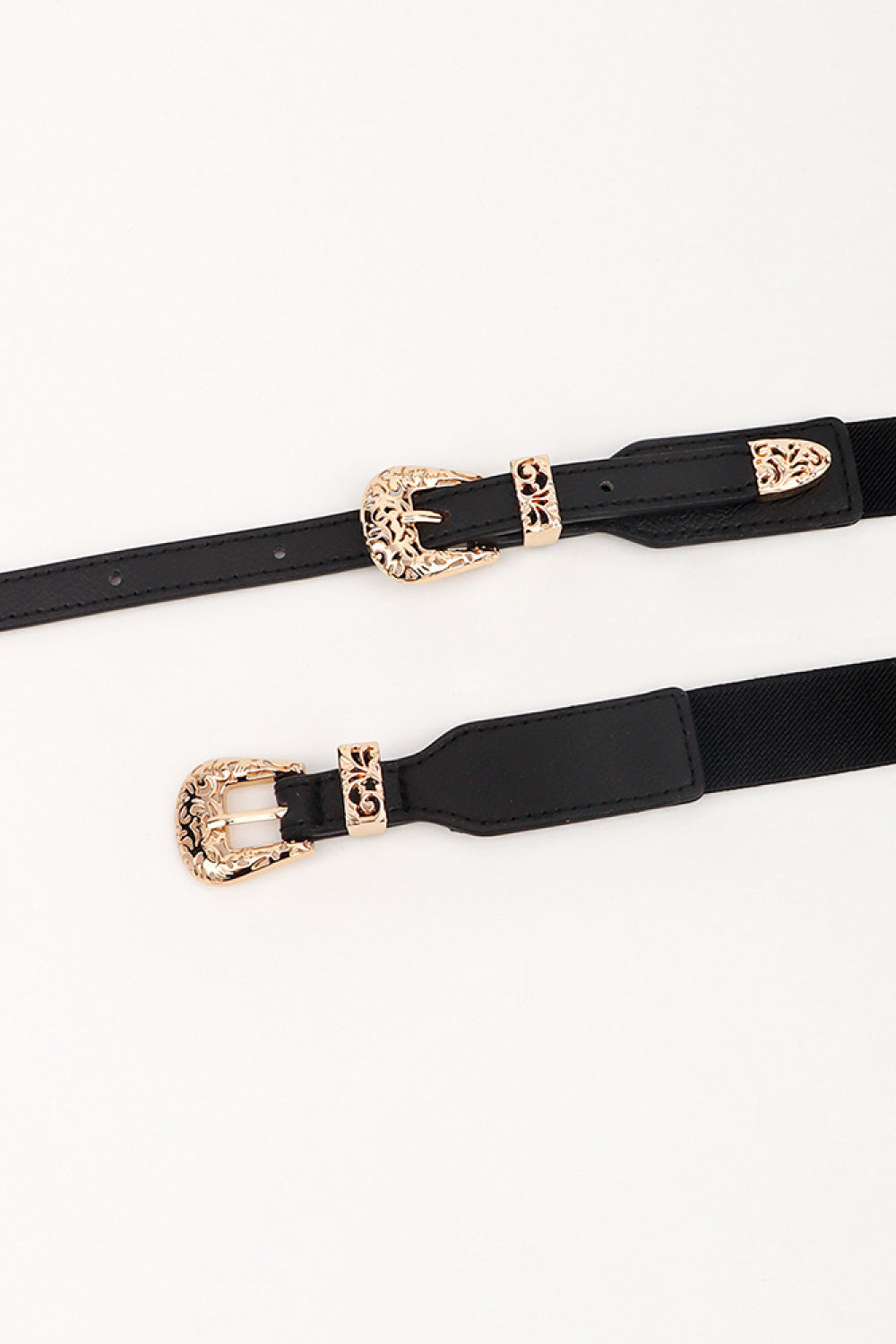 Double Buckle Elastic Belt Easy Apparels