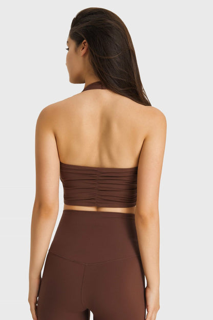 Millennia Breathable Halter Neck Sports Bra Easy Apparels