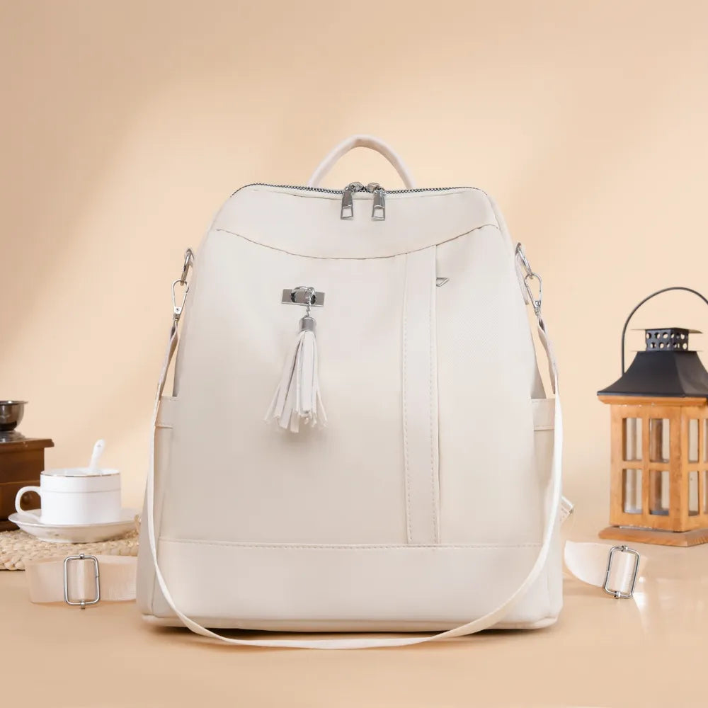 Tassel Oxford Cloth Backpack Bag Easy Apparels