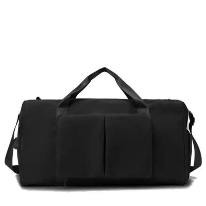 Wet and Dry Separation Travel Bag Black One Size Easy Apparels