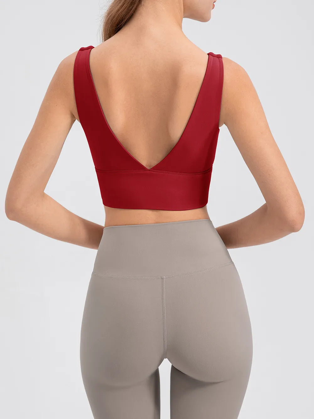 Scoop Neck Wide Strap Active Tank Easy Apparels