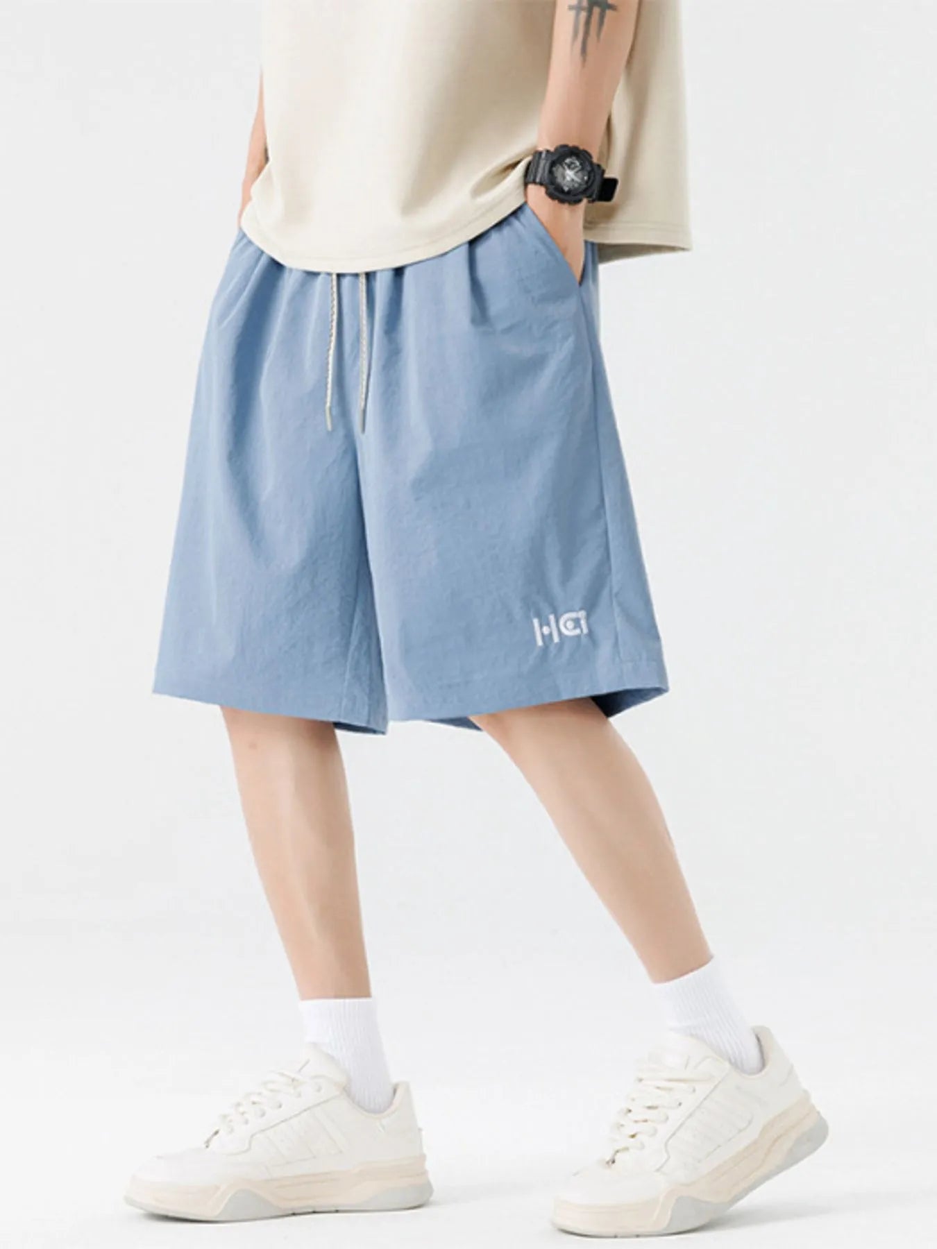 Men's Plus Size Casual Drawstring Basketball Shorts Easy Apparels