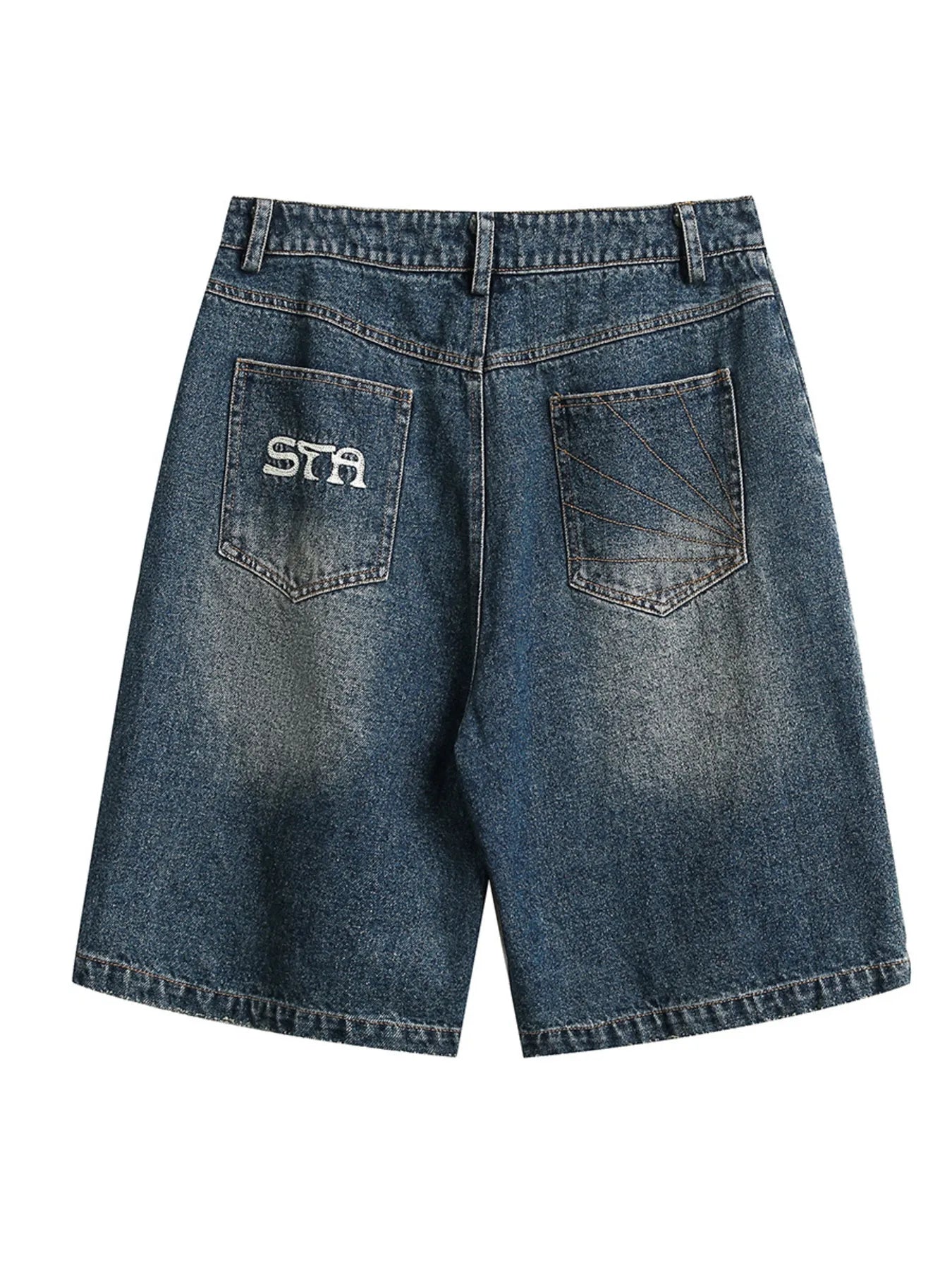 Men's Wash Denim Shorts Easy Apparels