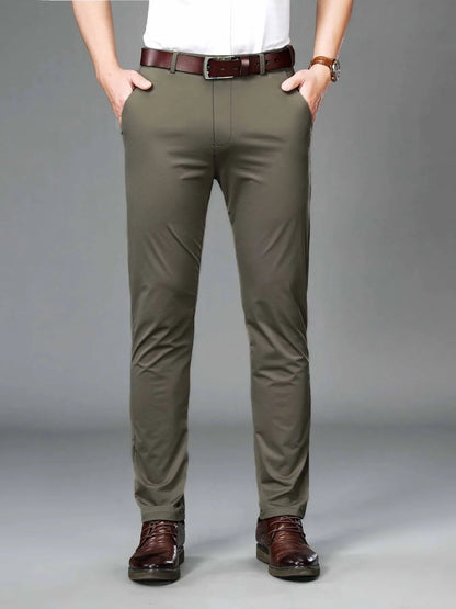 Men's Slim Fit Pants Khaki Easy Apparels