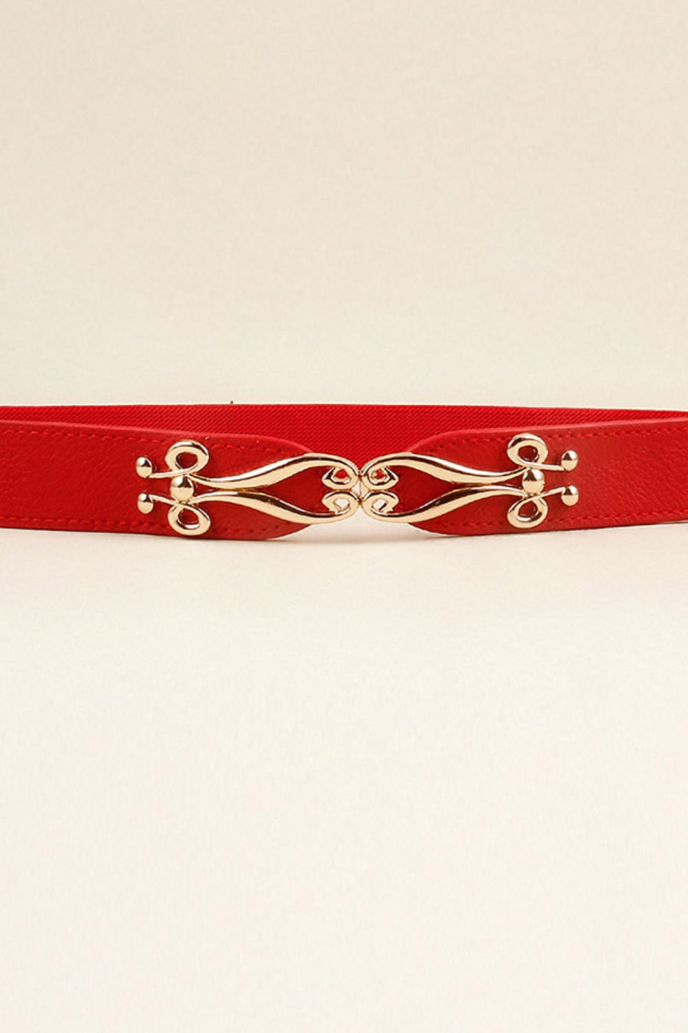 Alloy Buckle Elastic Belt Easy Apparels