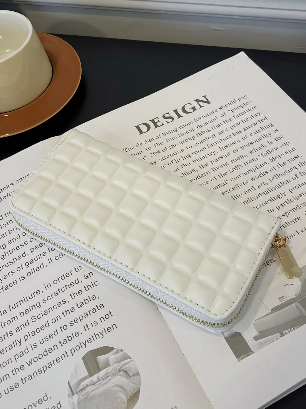 PU Leather Solid Color Wallet Easy Apparels