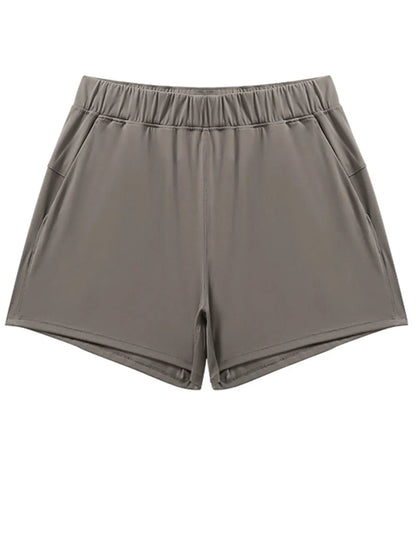 Millennia Elastic Waist Active Shorts Easy Apparels
