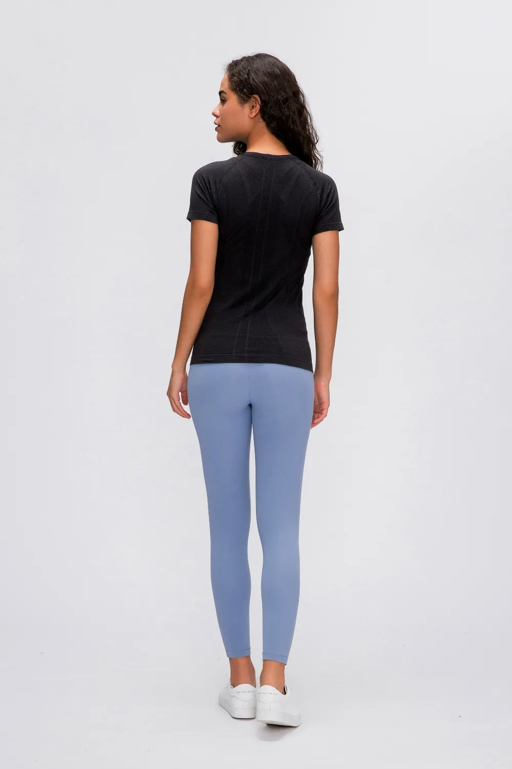 Millennia Round Neck Short Sleeve Active T-Shirt Easy Apparels