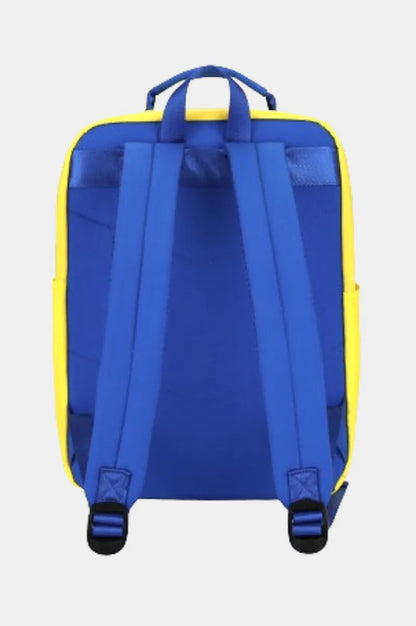 Himawari Contrast Nylon Backpack Bag with Handles Easy Apparels