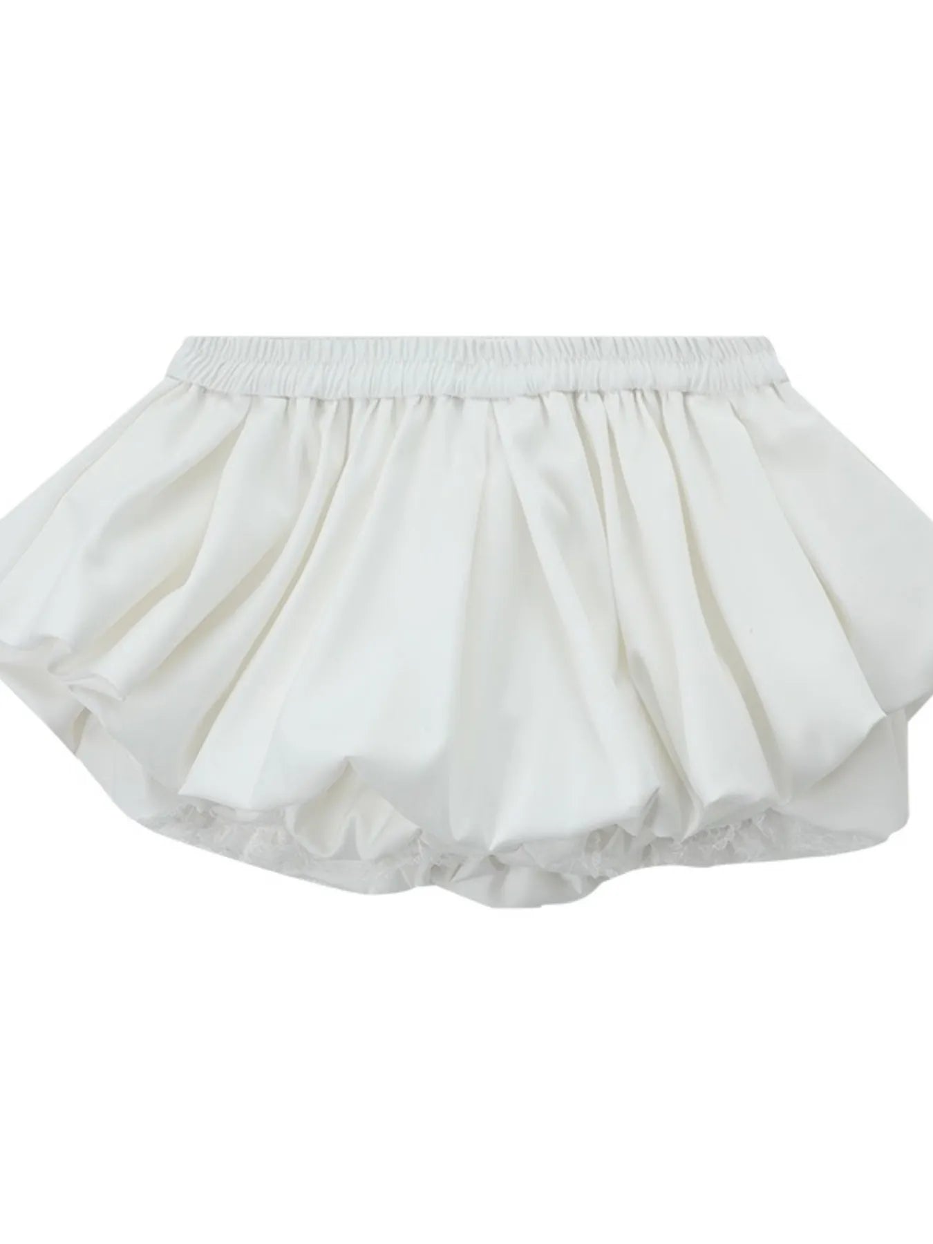Elastic Waist Bubble Shorts Easy Apparels