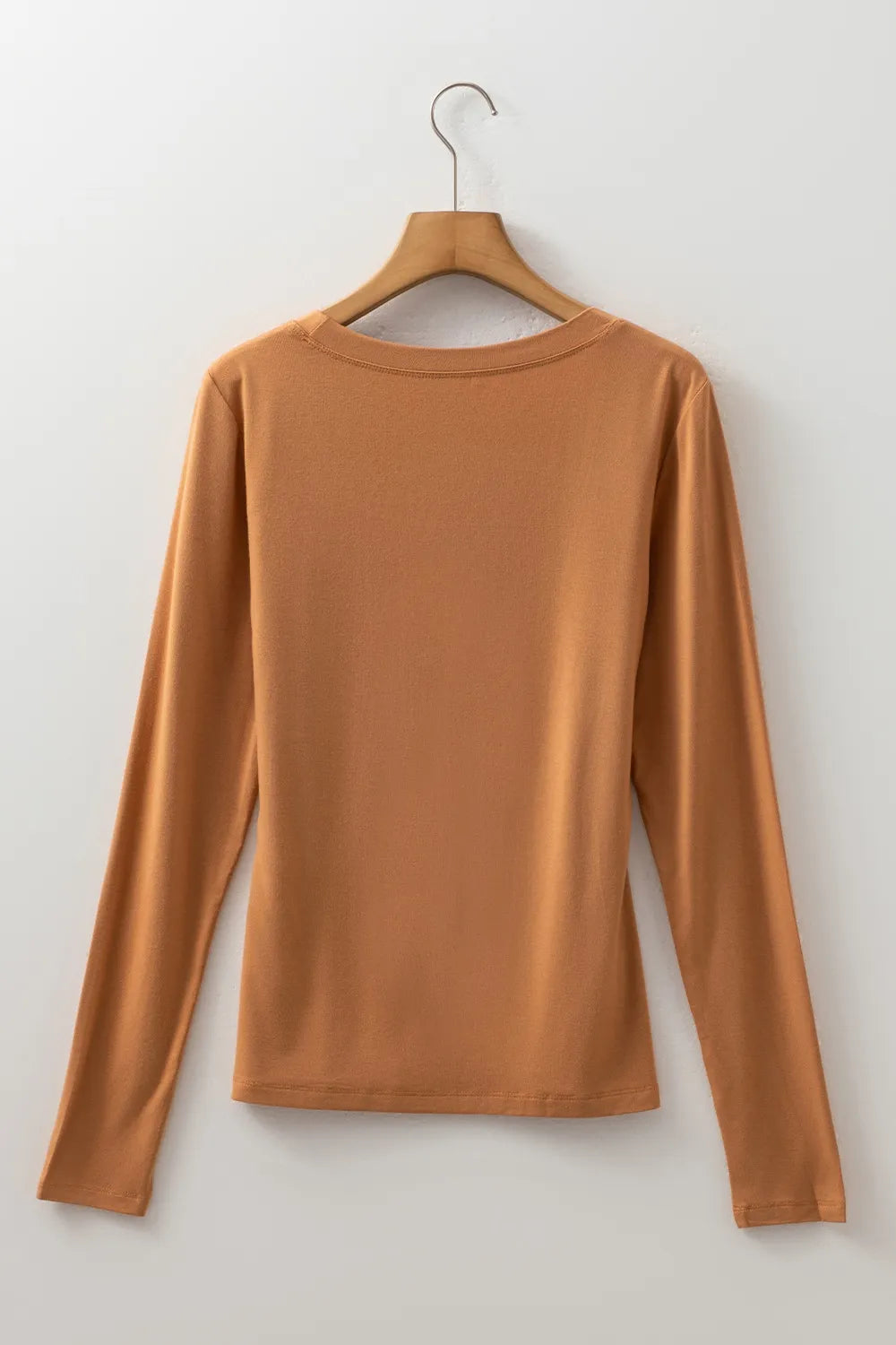 Trendsi Long Sleeve Crop T-Shirt