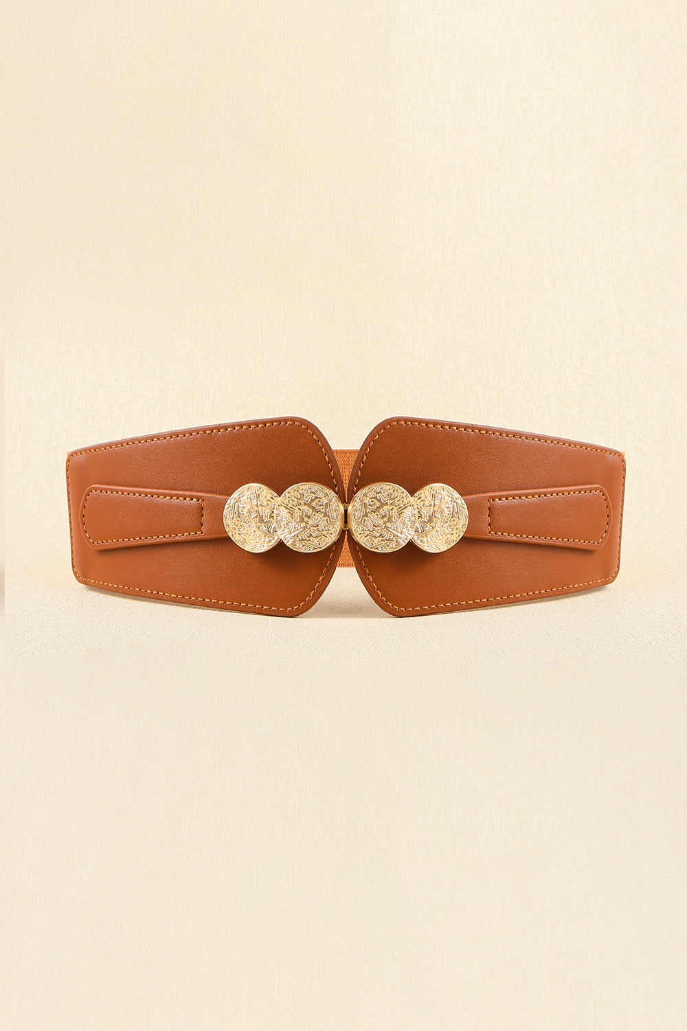 Alloy Buckle Elastic Belt Easy Apparels
