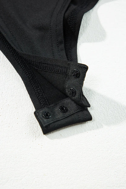 Trendsi Eyelet Lace Long Sleeve Bodysuit