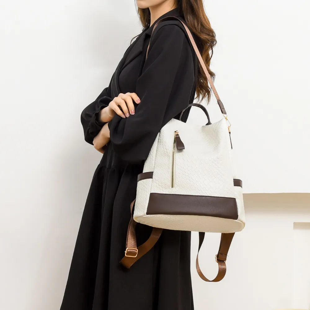 PU Leather Backpack Bag Easy Apparels