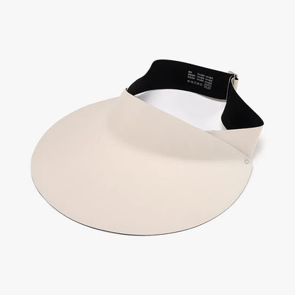 Breathable Adjustable Ice Silk Sun Hat Ivory One Size Easy Apparels