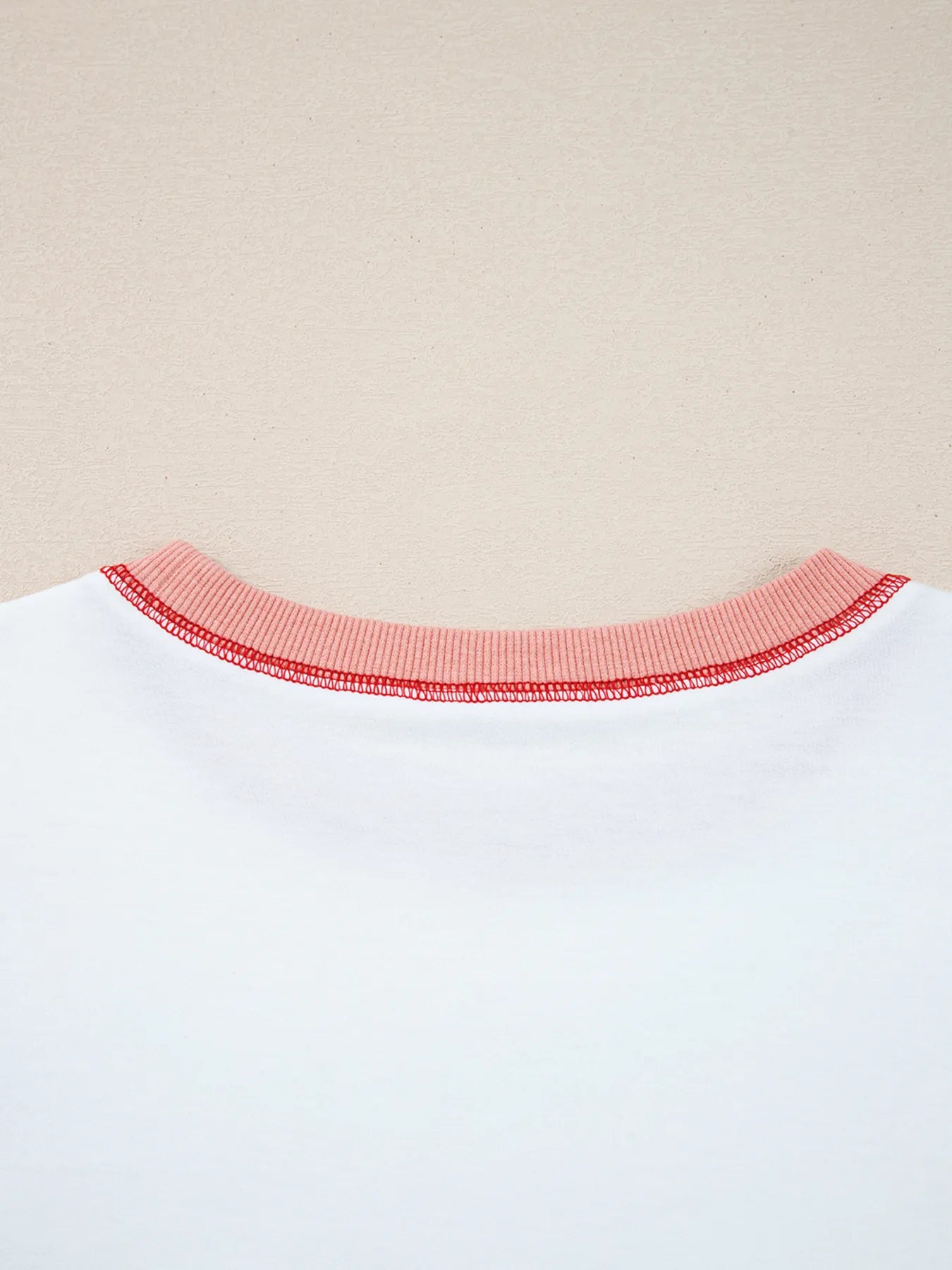 Trendsi Stripe Color Block Contrast Stitching Oversize Sweatshirt