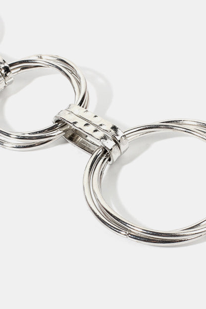 Alloy Chain Circle Shape Belt Easy Apparels