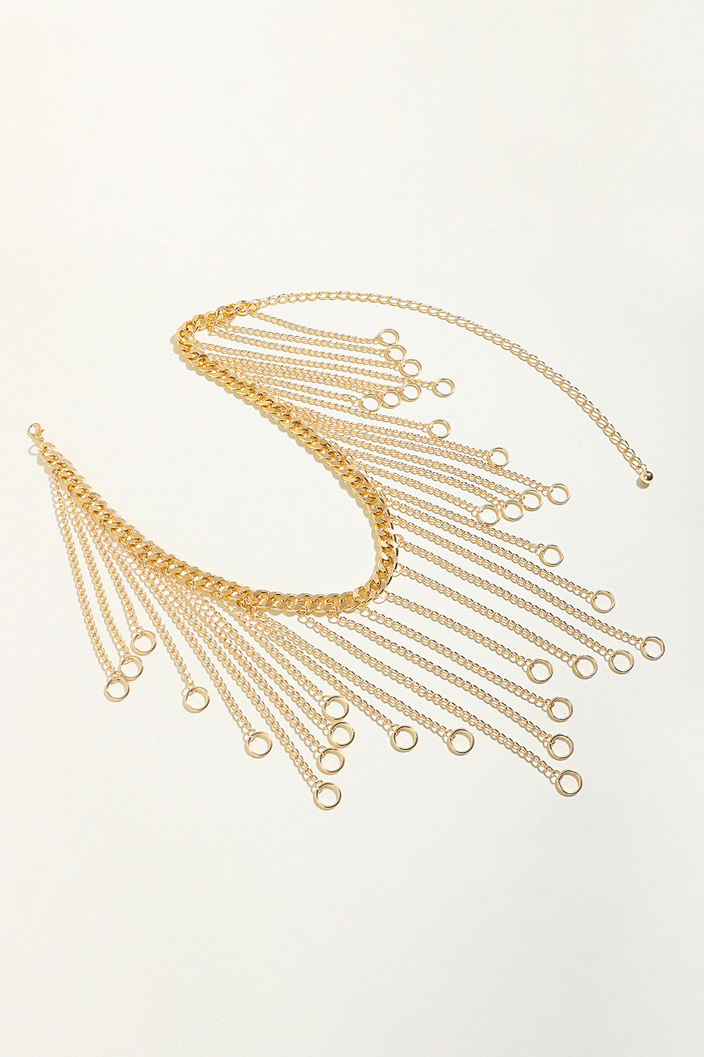 Fringe Chain Alloy Belt Easy Apparels