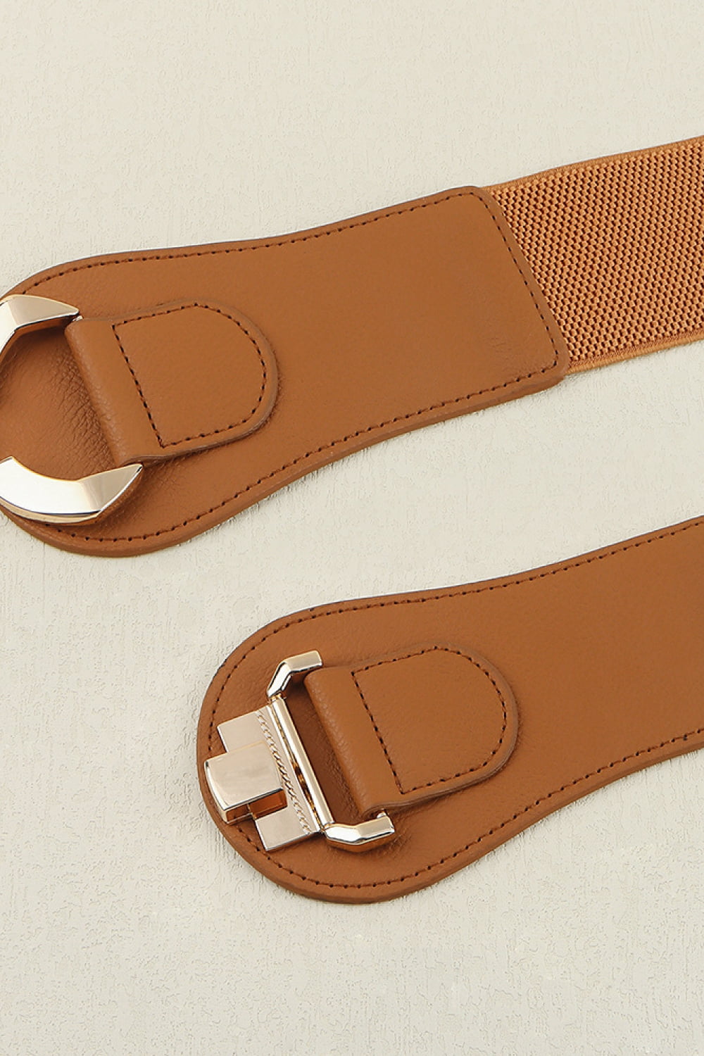 Alloy Buckle Elastic Belt Easy Apparels