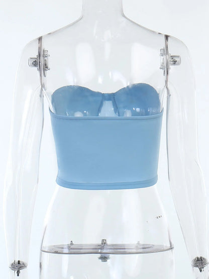Trendsi Sweetheart Neck Tube Top