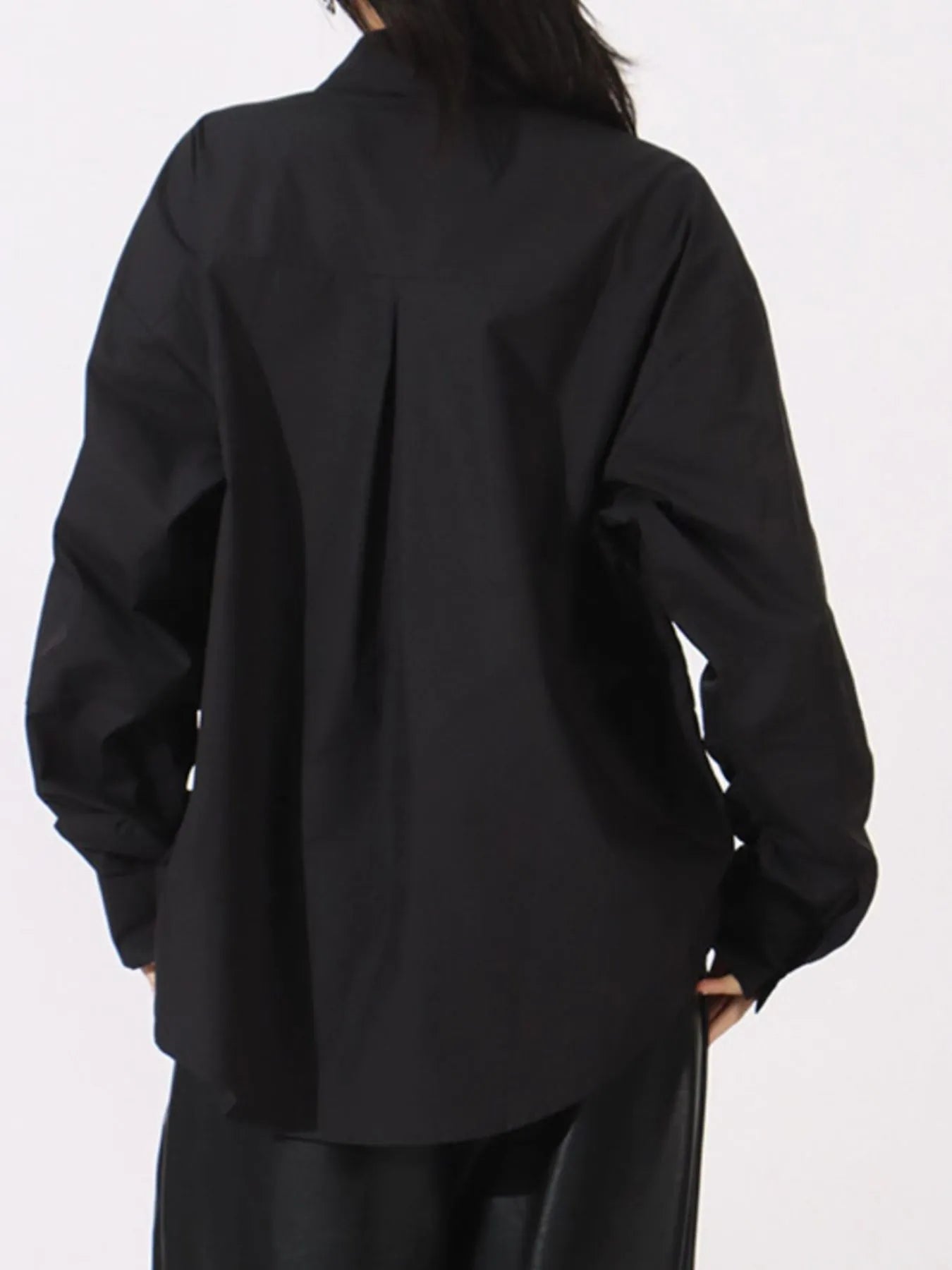 Trendsi Lips Button Up Long Sleeve Shirt