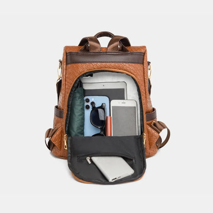 PU Leather Backpack Bag Easy Apparels