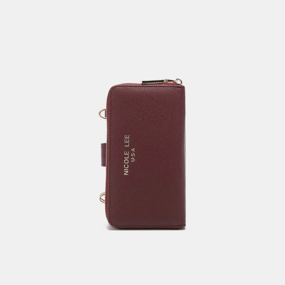 Nicole Lee USA 2 Piece Phone Case Crossbody Wallet Easy Apparels