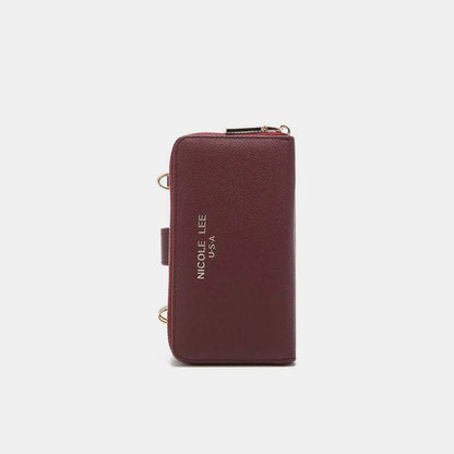 Nicole Lee USA 2 Piece Phone Case Crossbody Wallet Easy Apparels