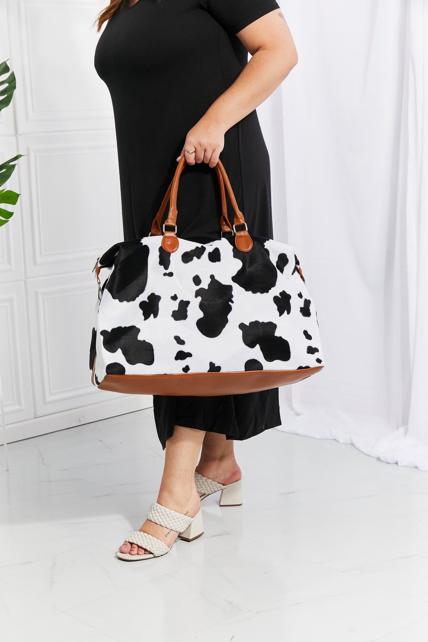Animal Print Plush Weekender Bag Easy Apparels