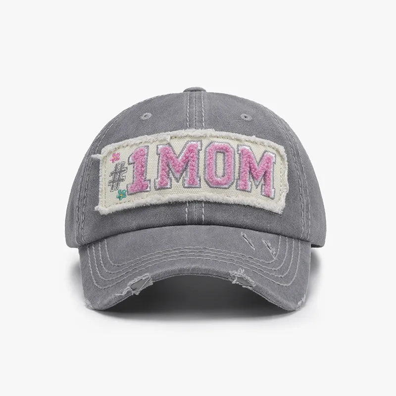 Letter Adjustable Cotton Baseball Cap Easy Apparels