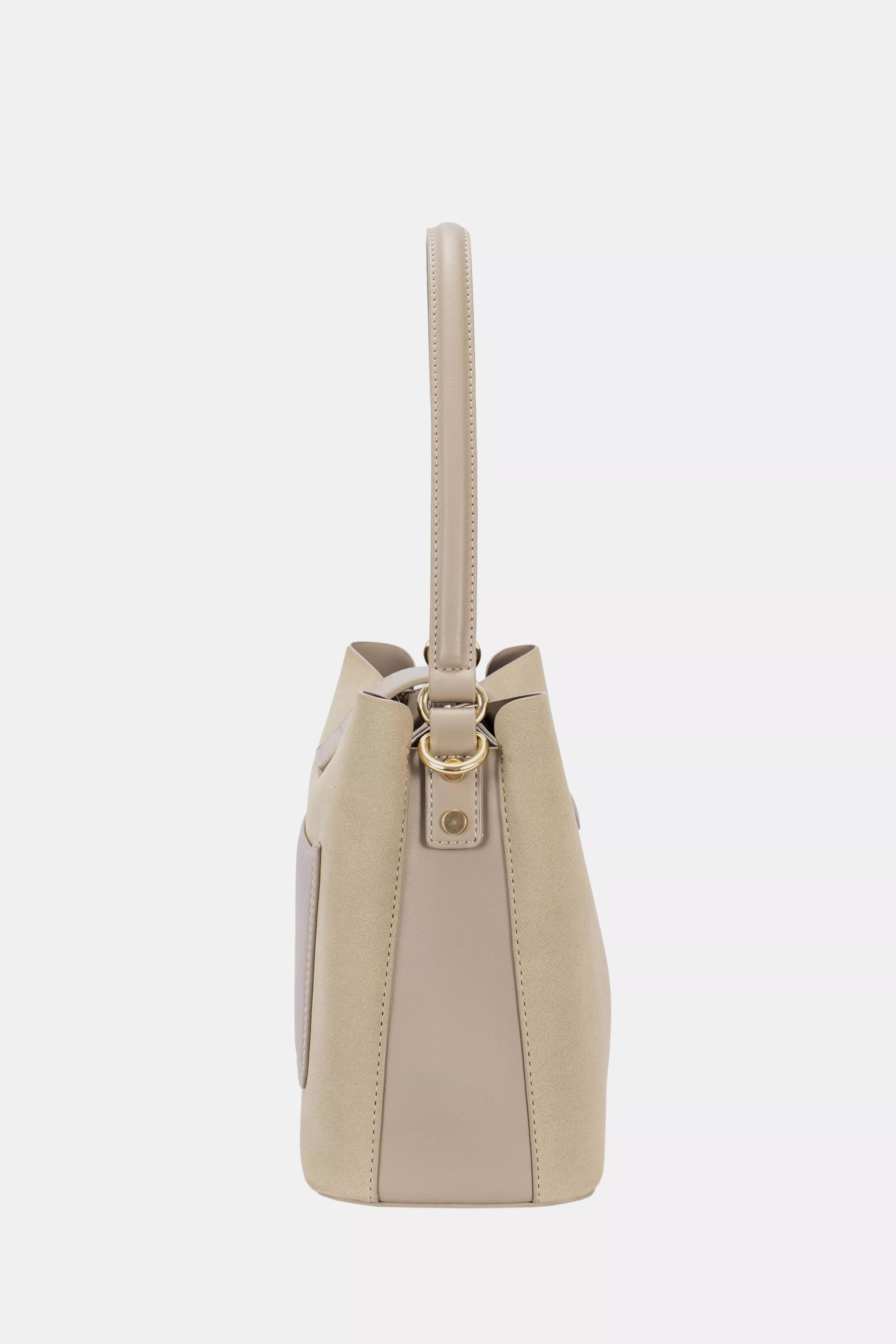 David Jones Leather Trim Shoulder Bag Easy Apparels