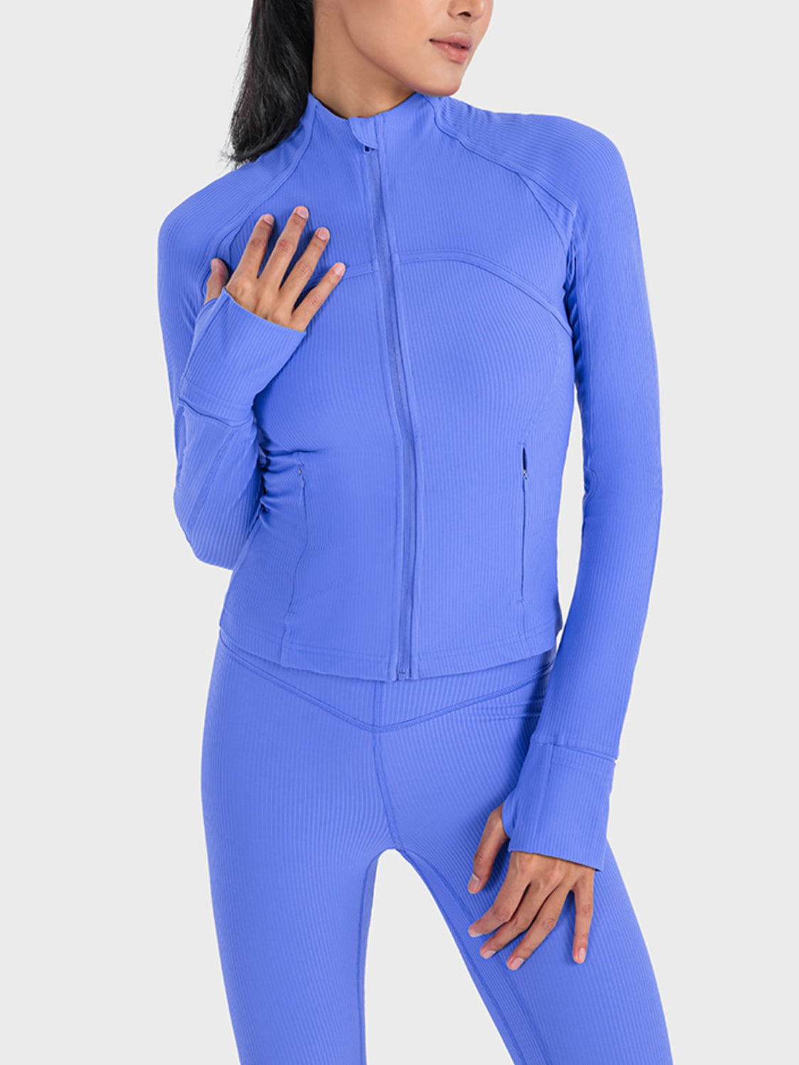 Millennia Zip-Up Long Sleeve Sports Jacket Easy Apparels