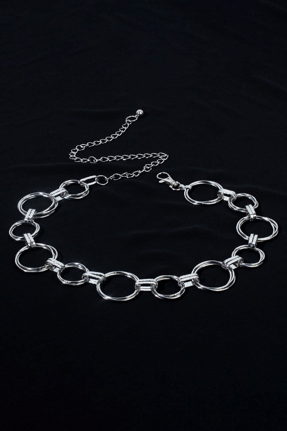 Alloy Chain Circle Shape Belt Easy Apparels